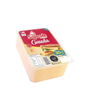 Queso Gauda Laminado Soprole 30 Lamina 500g